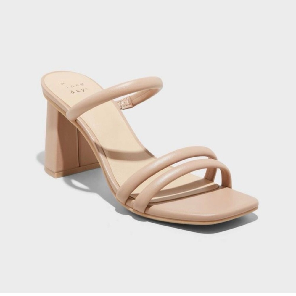 A New Day - Women's Stacy Mule Heels - A New Day Brown